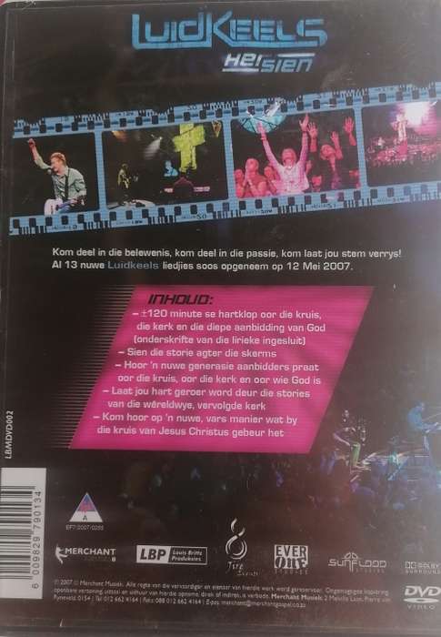 Luidkeels Live dvd