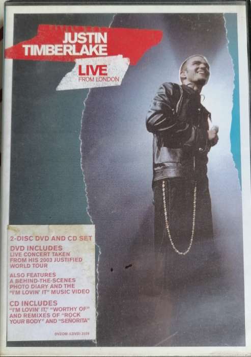 Justin Timberlake dvd