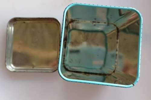 JB Diesch vintage tin