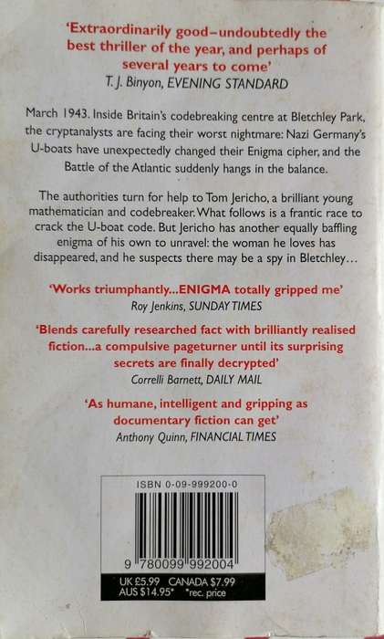 Enigma by Robert Harris
