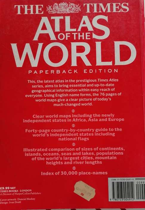 The Times atlas of the world