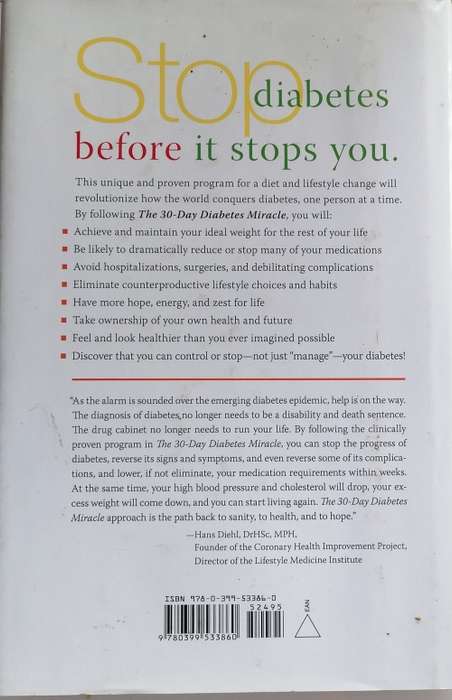 The 30-day diabetes miracle
