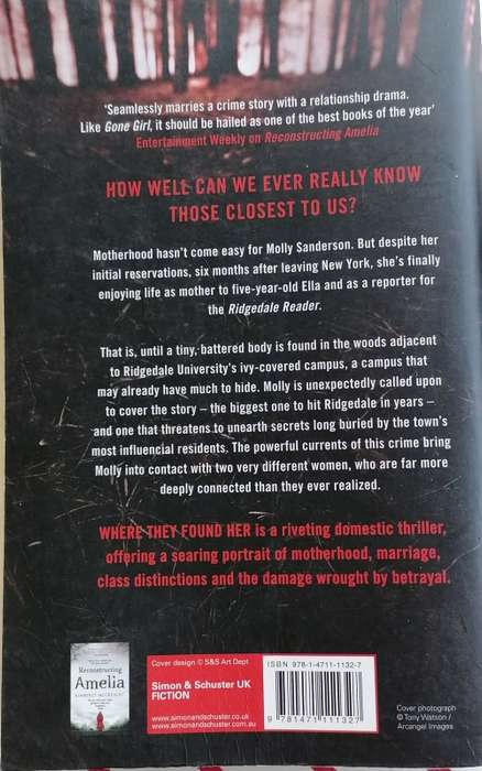 Where they found her by Kimberly McCreight