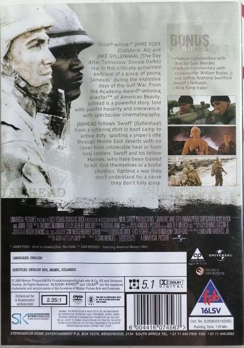 Jarhead dvd