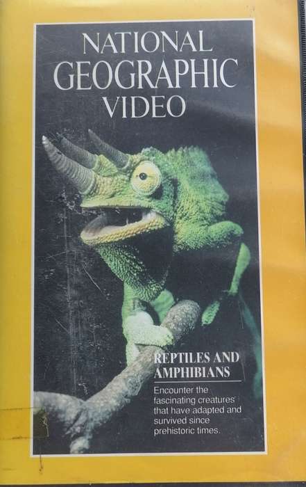 National geographic Reptiles and amphibians VHS