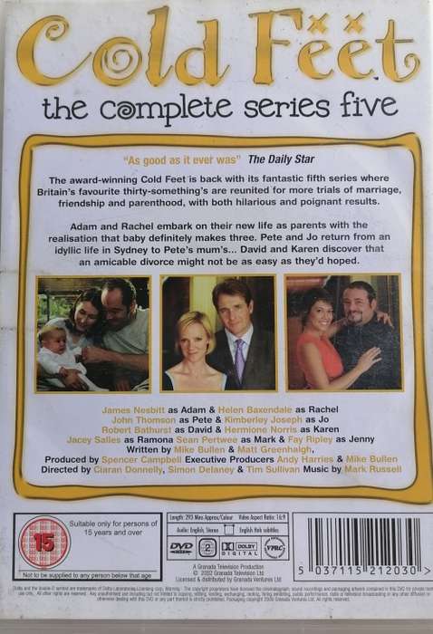 Cold feet series five dvd