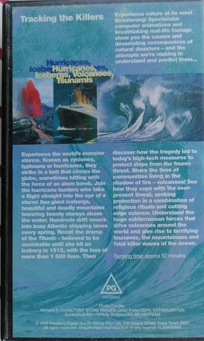 Nature`s Rage VHS