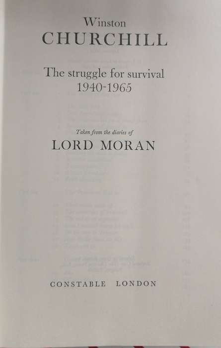 Winston Churchill The struggle for survival 1940-1965