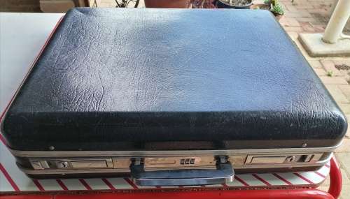 Vintage hard case briefcase