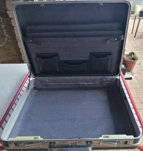Vintage hard case briefcase