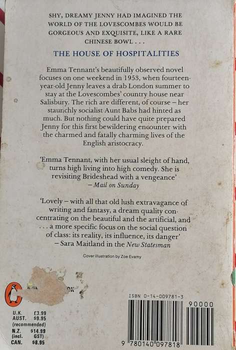 The house of hospitalities by Emma Tennant