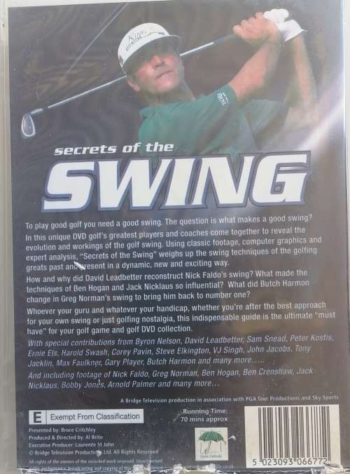 Secrets of the swing dvd