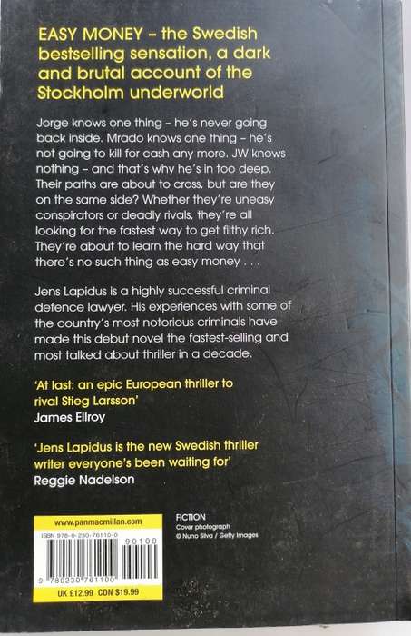 Easy money by Jens Lapidus