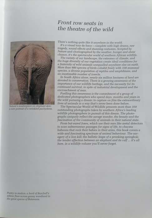 Southern Africa spectacular world of wildlife