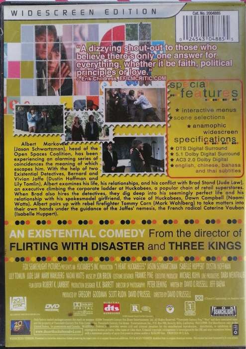 I love huckabees dvd