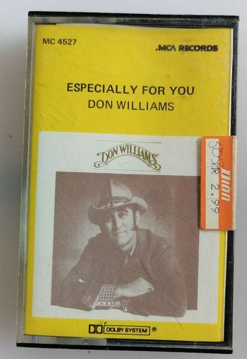 Don Williams Especially for you tape