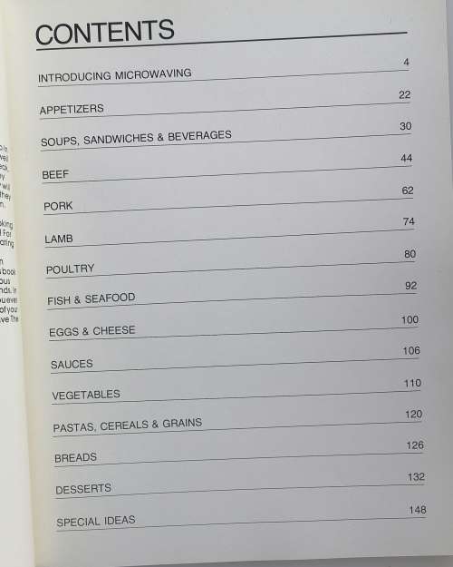 The Empisal microwave cookbook