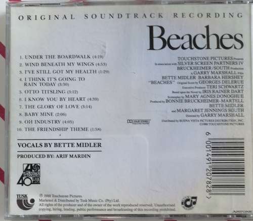 Bette Midler Beaches cd