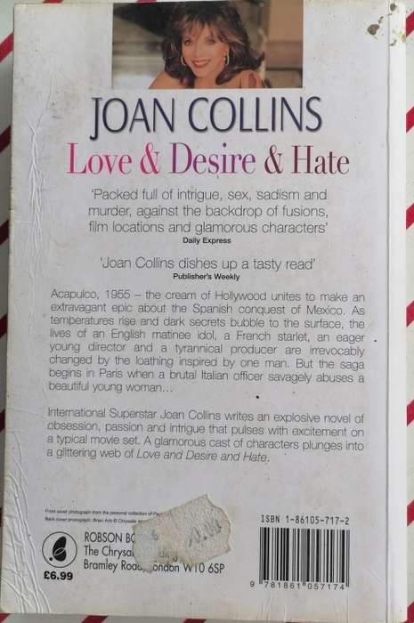 Love and desire and hate by Joan Collins