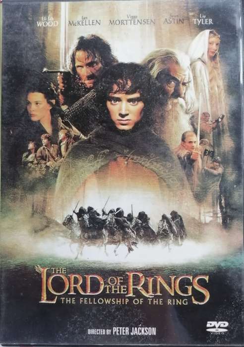 The Lord of the rings The fellowship of the ring dvd
