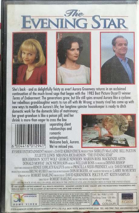 The evening star VHS