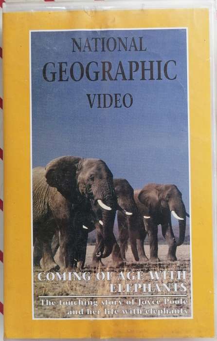 National geographic video - Coming of age with elephants VHS