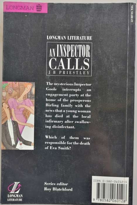 An inspector calls by JB Priestley