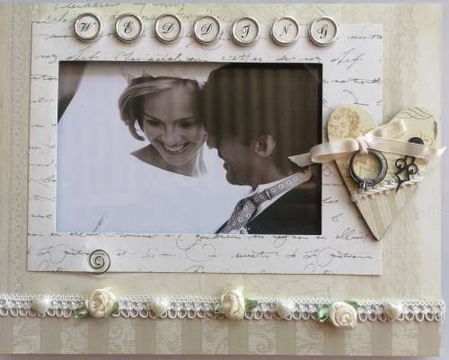 Wedding photo frame