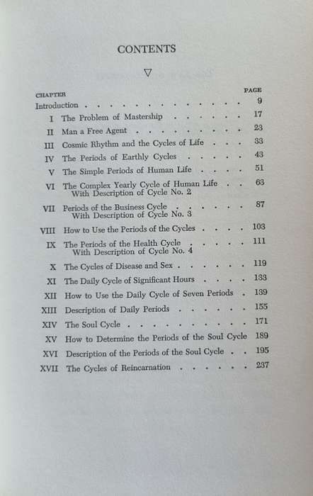 Self mastery and fate with the cycles of life by H Spencer Lewis