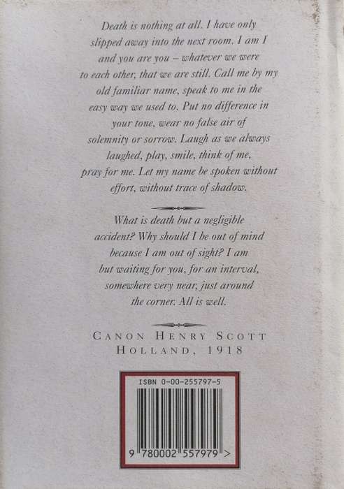 All is well - Poems and readings in remembrance of loved ones