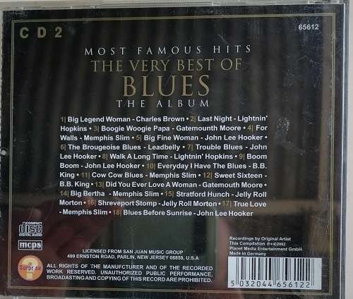 The very best of Blues cd