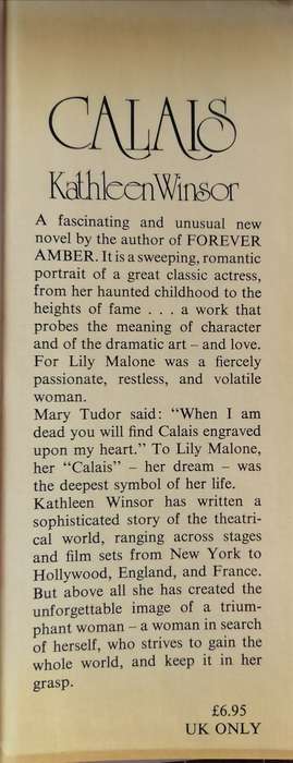 Calais by Kathleen Winsor