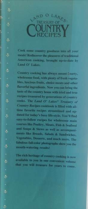 Land O Lakes Treasury of country recipes