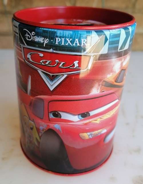 Cars savings tin