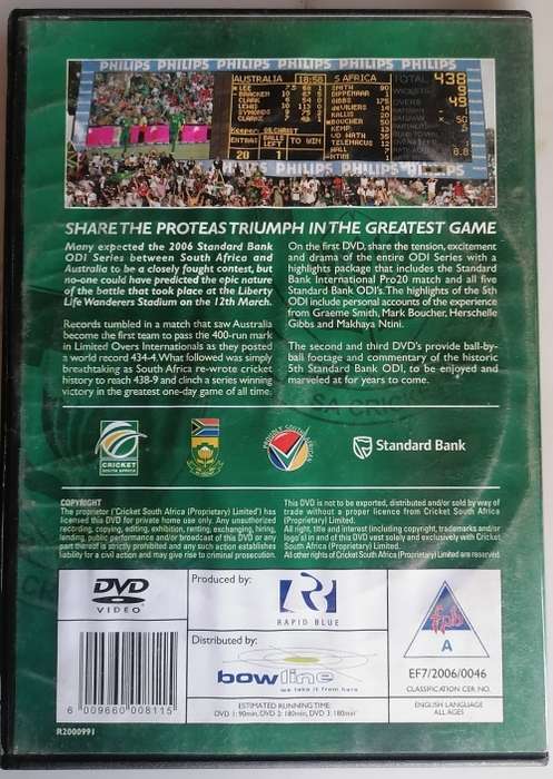 438 The greatest one-day game 3dvd