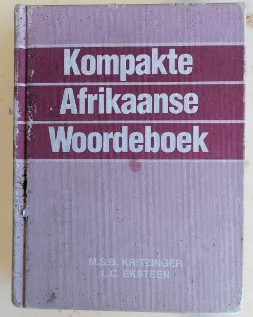Kompakte Afrikaanse woordeboek