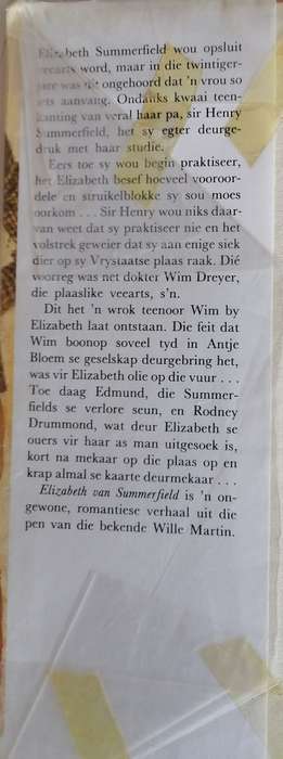 Elizabeth van Summerfield deur Wille Martin
