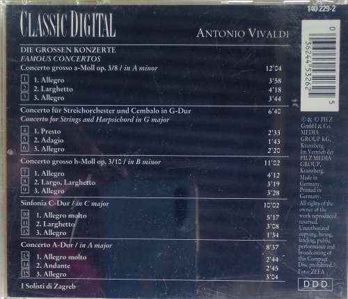 Classic digital: Antonio Vivaldi cd