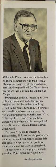 FW de Klerk, die man en sy tyd deur Willem de Klerk