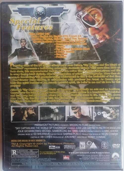 Sky Captain and the world of tomorrow dvd