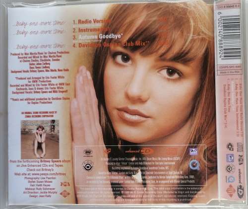 Britney Spears: Baby one more time cd