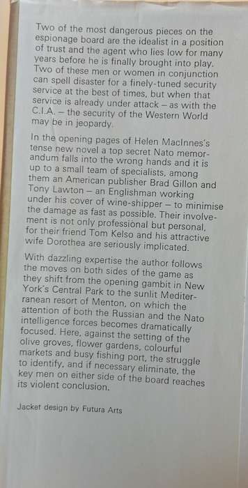 Agent in place by Helen MacInnes