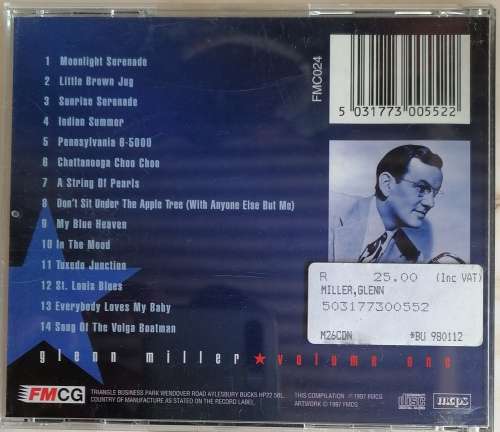 Glenn Miller - Moonlight Serenade cd