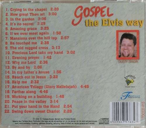 Gospel the Elvis way cd