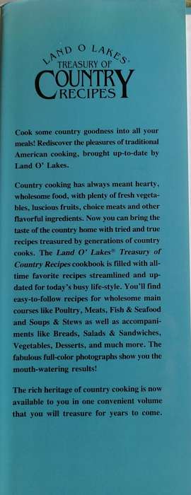 Land O Lakes Treasury of country recipes