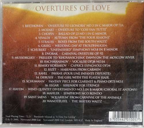 Overtures of love cd
