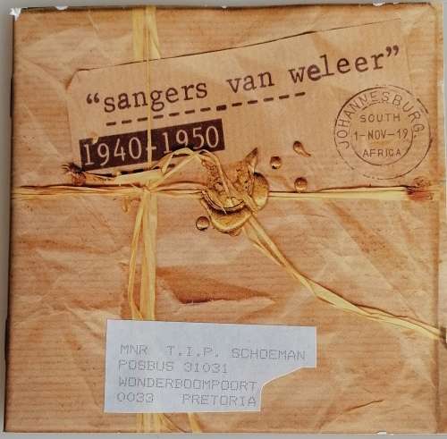Sangers van weleer 1940-1950 cd