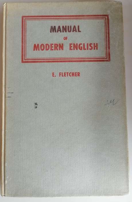 Manual of modern English