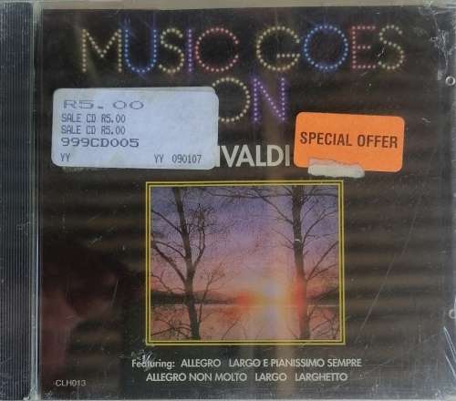 Music goes on: Vivaldi cd *sealed*