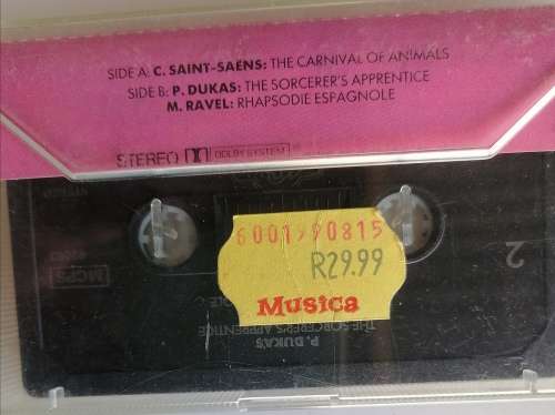 The carnival of animals tape